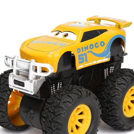 Disney Pixar Cars 3 Big Foot Metal Diecast Car Toy Lightning McQueen Jackson Storm Curz Mater Giant Wheels Cars Model Toys Gift