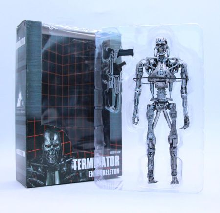 NECA Movie The Terminator T800T1000 Endoskeleton PVC Action Figure Collectible Model Toy