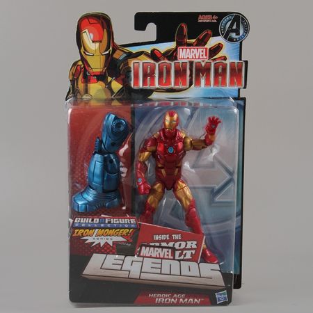 Marvel Legends Avengers Heroic Age Iron Man PVC Figure Collectible Model Toy