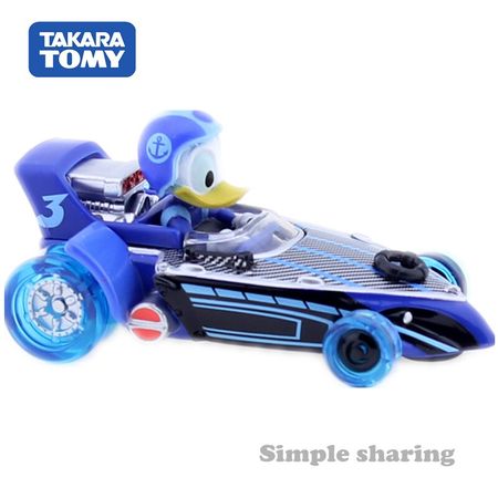 TAKARA TOMY Tomica MRR 10 Disney Donald Duck Roadster Car Diecast Baby Toys Funny Magic Kids Doll Hot Pop Bauble