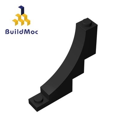 BuildMOC 30099 Brick Arch 1 x 5 x 4 Inverted For Building Blocks Parts DIY LOGO Educational Tech Parts Toys