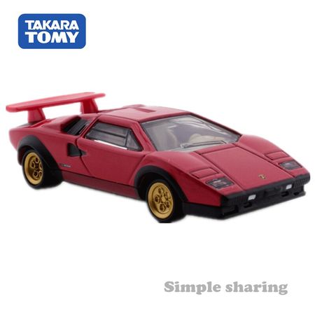 Takara Tomy Tomica Premium Original Lamborghini Countach LP500S Red 1 : 61 Car Kids Toys Motor Vehicle Diecast Metal Model