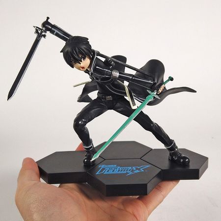Fighting Climax Sword Art Online Kazuto Kirito PVC Figure Collectible Model Toy 15cm