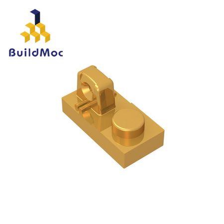 BuildMOC Compatible Assembles Particles 30383 1x2For Building Blocks Parts DIY LOGO Educational Tech Parts Toys