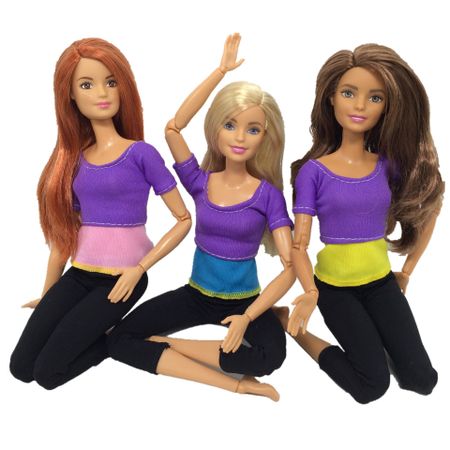 Original Doll Accessories Clothes 6 Style Gymnastics Yoga Doll Christmas Birthday boneca Toys Gift Children's kid