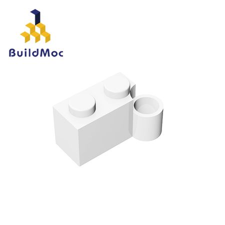 BuildMOC Compatible Assembles Particles 3831 1x2For Building Blocks Parts DIY enlighten block bricks Educational Tech Parts Toys