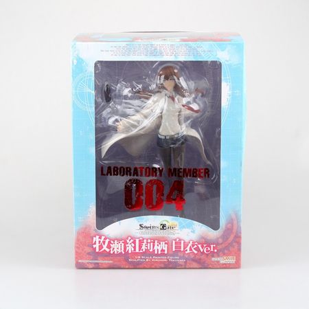 Steins Gate Makise Kurisu Laboratory Member 004 1/8 Scale Painted Figure Collectible Model Toy