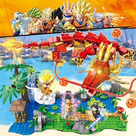 Anime Dragon Building Blocks Broly Super Sayayin Toys for Children Gifts Compatible Major Brands ODM Bricks