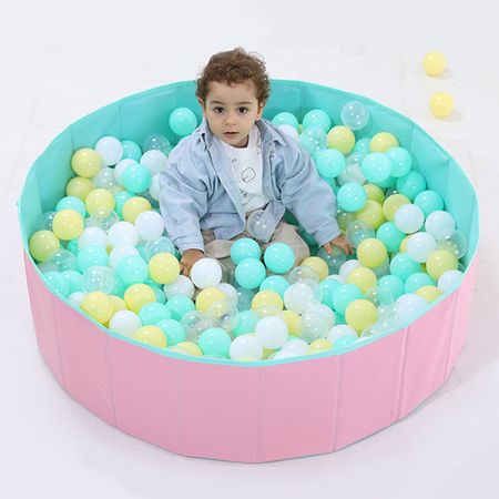 Foldable Dry Pool  Infant Ball Pits Plastic Baby Ball Pool Playground Toys For Children Folding Fence Room Decor Birthday Gift