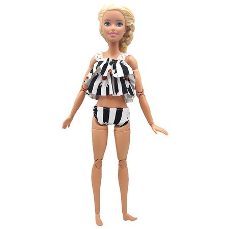 For 30cm Barbie Clothes Barbie Accesorios Fashion Swimwear Dress Sweater Doll Clothes Toys for Girls Boneca Family Play Set Toys