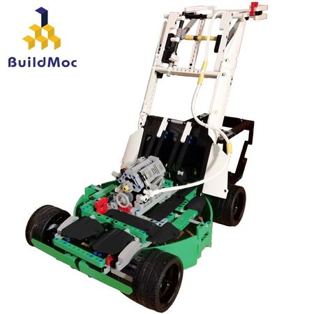 MOC Building Blocks City Classic  lawn mower 42039 C-MODEL Technic DIY Walking Tractor Brick Educational Toys for Children