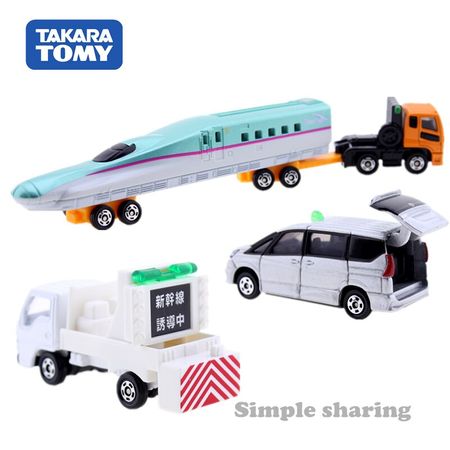 TOMICA Shinkansen Model Kit M.4 Nissan Isuzu Takara Tomy DieCast Car Pop Hot Baby Toys For Children Magic Puppets
