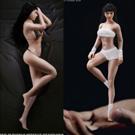 1:12  PHMB2018-T01A/B  TBLeague  Super-Flexible Female Suntan/pale Skin Seamless Body with head