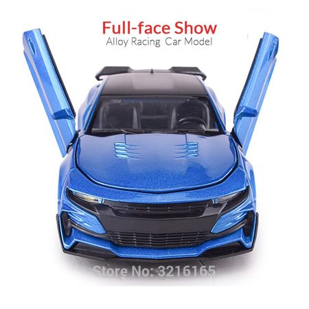 New 5 Colors 16CM Alloy Model Camar car Diecast toys Vehicles Xmas gift for Children  with Rubber Wheels Sound Light