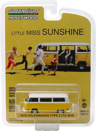 GreenLight Car 1/64 1978 Volks wagen Type 2 Bus Collection Metal Die-cast Simulation Model Cars Toys
