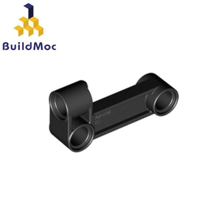 BuildMOC Compatible Assembles Particles 11455 Technic, Pin 2x4 Bent For Building Blocks Parts DIY LOGO Educational gift Toys