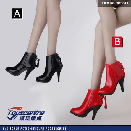 1/6 Female Fashion High Heel Boots Model TCT-003 - TCT-011 for 12 Inch female figure Accessories