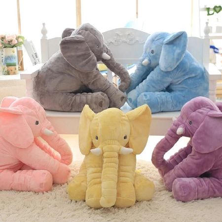 Toys Elephant Soft Pillow Large Elephant Stuffed Animals Plush Toys Baby Plush Doll Infant Toys Gift for Children