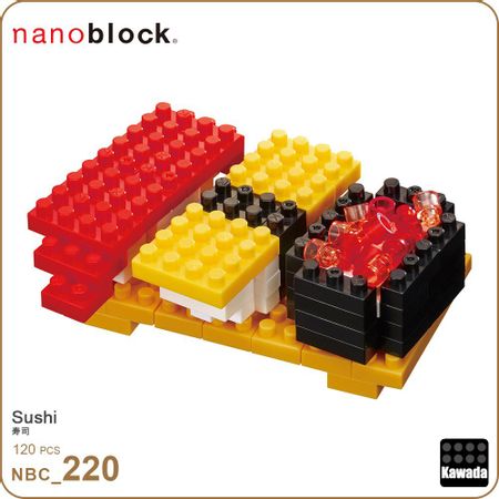 Nano Block Sushi Nbc _ 220 NEW NANOBLOCK SUSHI Nano Block Micro-Sized Building Blocks Nanoblocks NBC-220
