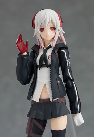 Figma Figure Heavy Soldier Type Female Figure High School Student Girl Anime 422 Action Figure Model Toy Doll Gift