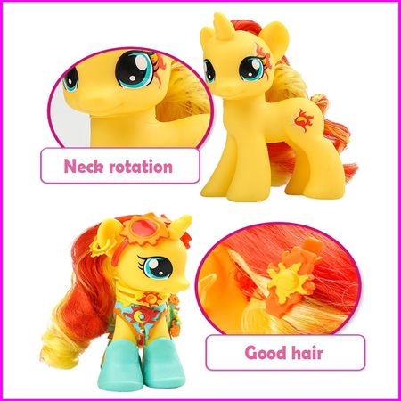 One Piece Figure Neck rotatable Toy Princess Girl Hot Toys Baby Birthday Gift Toys For Children kids Toys