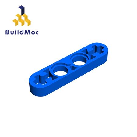 BuildMOC Compatible Assembles Particles 32449 1x4 For Building Blocks Parts DIY LOGO Educational Tech Parts Toys