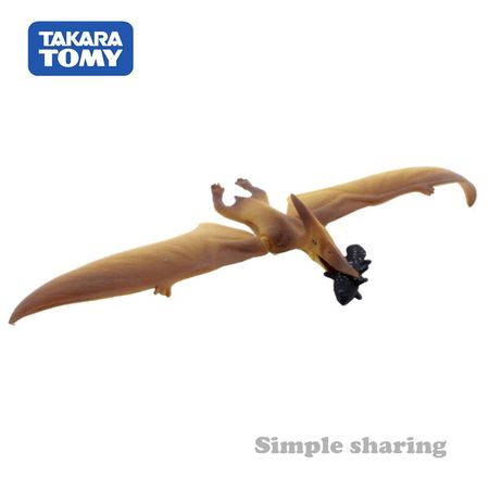 Takara Tomy Tomica Ania Animal Adventure Al 06 Pteranodon Mould Diecast Resin Dinosaur Figure Model Kit Pop Child Bauble