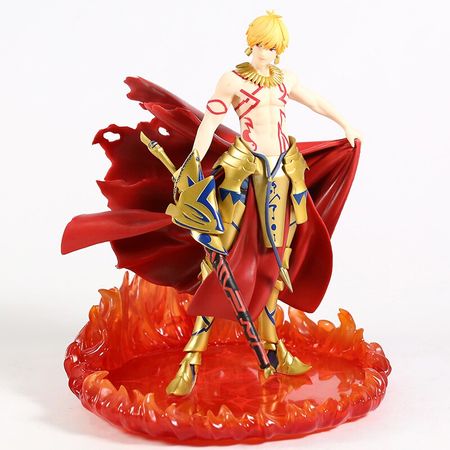 Anime FGO Fate Grand Order Caster Archer Gilgamesh 1/8 Scale Painted Figma PVC Action Figure Statue Collection Model toys