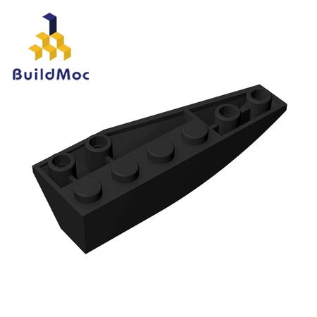 BuildMOC Compatible Assembles Particles 41765 2x6 (Left) For Building Blocks DIY LOGO Educational High-Tech Spare Toys