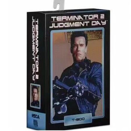 NECA Terminator 2 Judgment Day T-800 Arnold Schwarzenegger PVC Action Figure Collectible Model Toy 7