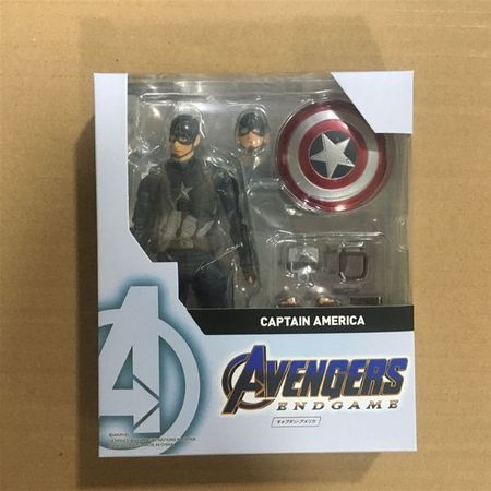 Marvel Avengers Endgame Captain American Super Hero Action Figure Model Toys