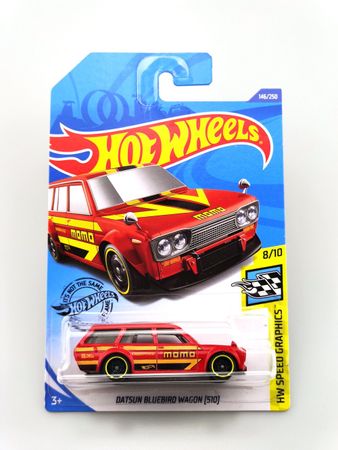 2020-146 Hot Wheels 1:64 Car DATSUN BLUEBIRD WAGON(510) Metal Diecast Model Car Kids Toys Gift