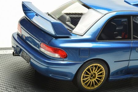 1/18 Ignition Model SUBARU Impreza 22B-STi Version With a hole Collection resin DIE-Cast Simulation Model Cars Toys