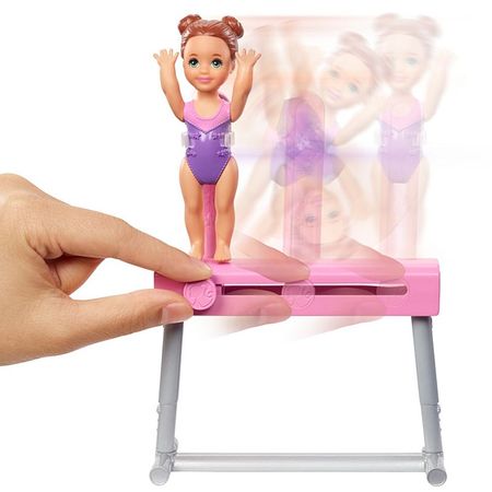 Original Barbie Gymnastics Coach Girl Princes Girl Dolls House Boneca Brinquedos  For Birthday Gift Juguetes toys for children