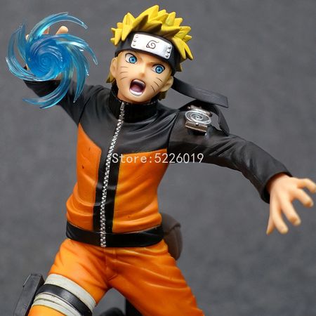 25CM Vibration Uzumaki Naruto Rasengan Figure Uchiha Sasuke Anime Figure Naruto Shippuden VIBRATION STARS NARUTO Figurine Toys
