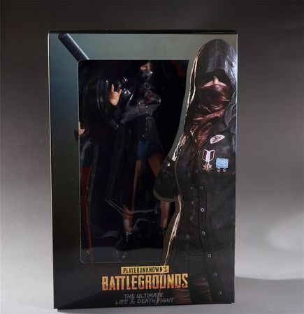 PUBG Game Playerunknowns Battlegrounds Male & Female Master 98K M416 Faith Suit PVC Figure Model Dolls Collection Toys for Gifts