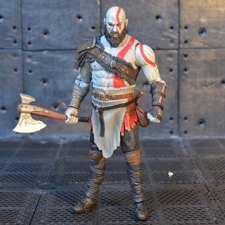 God of War 4 Kratos PVC Action Figure Collectible Model Toys 18cm