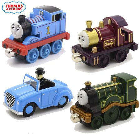 Thomas and Friends Magnetic Metal Diecasts Train Toy Vehicles Percy Rosie Spencer Gordon Emily Edward Train Locomotive Model