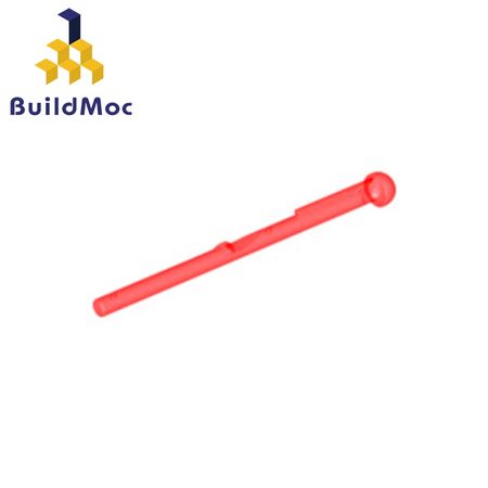BuildMOC Compatible Assembles Particles 15303 1x8 arrow-for 15400 Building Blocks Parts DIY LOGO Educational Tech Parts Toys