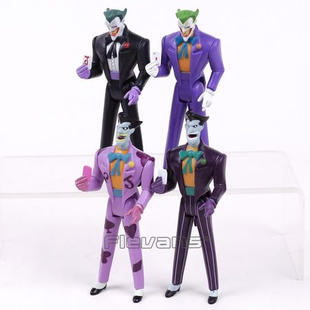 The Joker PVC Action Figures Collectible Model Toys 4pcs/set 12cm