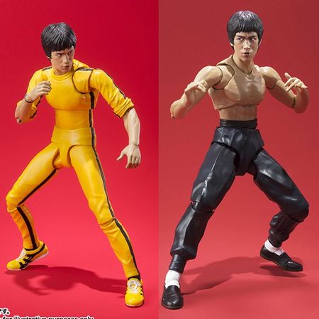 SHF 15cm Bruce Lee PVC Action Figure BJD Collection Model Toys