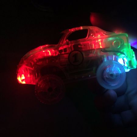 Big Size Glow Racing Track Set Track Car Flexible Glowing Tracks Toy 162/165/220/240 Race Track With Retail Box Gifts