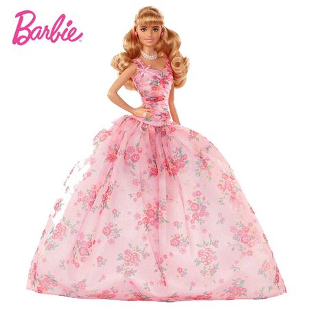Original Barbie Brand 60th Birthday Celebration Dress Up Doll Beautiful Princess Dolls Reborn Baby Gift Toys Boneca for Girls