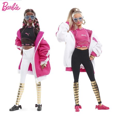 Original Barbie Sport Dolls Limited Collection Toys for Girls Fashion Joints Move Style Birthday Gift Doll Fashionable Bonecas