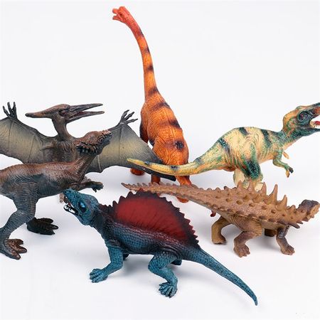 12Pcs/set Big Size Dinosaur Jurassic Wild Life Model Toy Set Action Figure Dinosaur Children Simulation Toys For Boys Gift