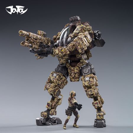 JOYTOY Scale Action Robot STEEL BONE Camouflage H-03 Heavy Firepower MECHA Coated Finished Product