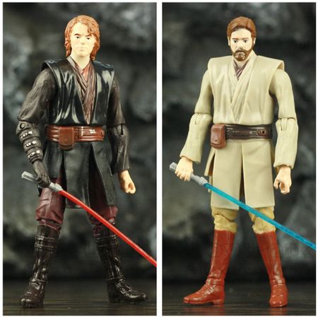 Star SW Luke Anakin Obi Wan Darth Maul Master Skywalker C-3PO R2-D2 Vader Trooper 6