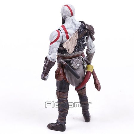 God of War 4 Kratos PVC Action Figure Collectible Model Toy in OPP Bag 18cm