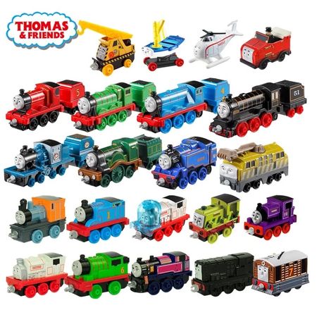 45 Style Thomas and Friend Strackmaster 1:43 Train model car Kids Toys For Children Diecast Brinquedos Education Birthday Gift