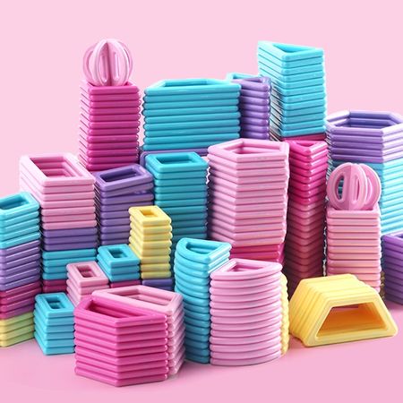 Big size Magnetic Blocks DIY Building Single Bricks Designer Accessory Construct Magnet Model Educational Toys For Children Kids